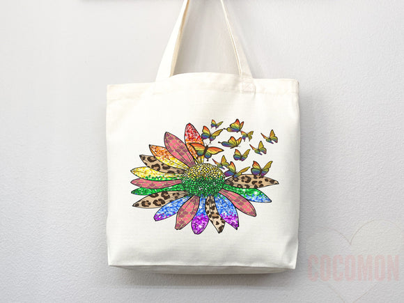 Pride Tote Bag LGBT Pride Tote LGBTQ Pride Bag Gift for Her Trans Pride Tote Shopper Women's Tote Lesbian Pride Gift Gay Pride Cute Tote Bag