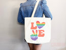 Pride Tote Bag LGBT Pride Tote LGBTQ Pride Bag Gift for Her Trans Pride Tote Shopper Women's Tote Lesbian Pride Gift Gay Pride Cute Tote Bag