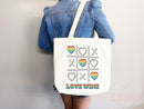 Pride Tote Bag LGBT Pride Tote LGBTQ Pride Bag Gift for Her Trans Pride Tote Shopper Women's Tote Lesbian Pride Gift Gay Pride Cute Tote Bag