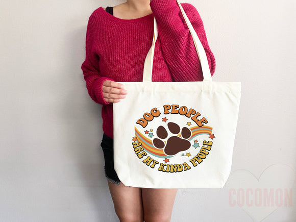 Dog Mom Tote Bag Gift For Dog Mom Animal Lover Tote Shopper Dog Lover Bag New Dog Mom Gift for Her Puppy Mom Tote Shopper Women's Tote Bag