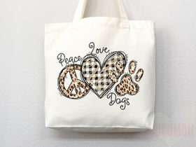 Dog Mom Tote Bag — Gift for Dog Lover (019)