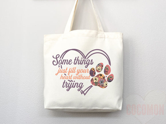 Dog Mom Tote Bag Gift For Dog Mom Animal Lover Tote Shopper Dog Lover Bag New Dog Mom Gift for Her Puppy Mom Tote Shopper Women's Tote Bag