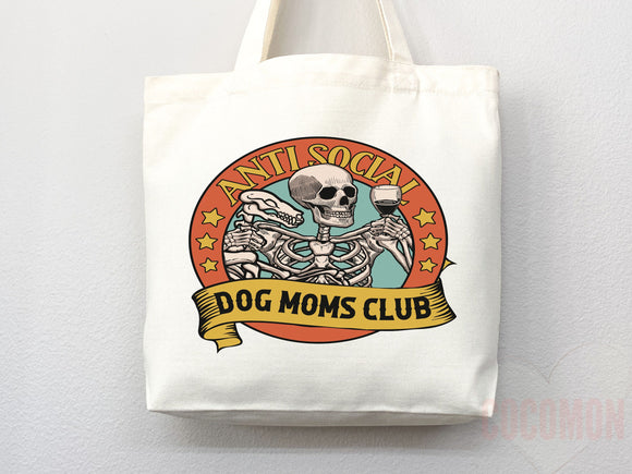 Dog Mom Tote Bag Gift For Dog Mom Animal Lover Tote Shopper Dog Lover Bag New Dog Mom Gift for Her Puppy Mom Tote Shopper Women's Tote Bag