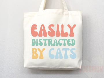 Cat Mom Tote Bag Gift For Cat Mom Animal Lover Tote Shopper Cat Lover Bag New Cat Mom Gift for Her Kitten Mom Tote Shopper Women's Tote Bag