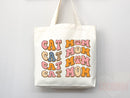 Cat Mom Tote Bag Gift For Cat Mom Animal Lover Tote Shopper Cat Lover Bag New Cat Mom Gift for Her Kitten Mom Tote Shopper Women's Tote Bag