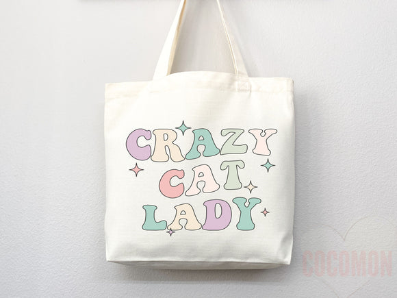 Cat Mom Tote Bag Gift For Cat Mom Animal Lover Tote Shopper Cat Lover Bag New Cat Mom Gift for Her Kitten Mom Tote Shopper Women's Tote Bag