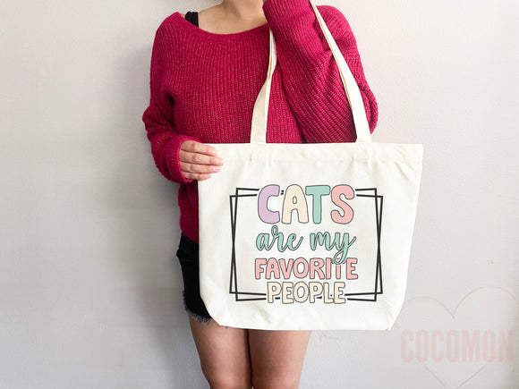 Cat Mom Tote Bag Gift For Cat Mom Animal Lover Tote Shopper Cat Lover Bag New Cat Mom Gift for Her Kitten Mom Tote Shopper Women's Tote Bag