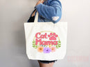 Cat Mom Tote Bag Gift For Cat Mom Animal Lover Tote Shopper Cat Lover Bag New Cat Mom Gift for Her Kitten Mom Tote Shopper Women's Tote Bag