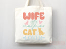 Cat Mom Tote Bag Gift For Cat Mom Animal Lover Tote Shopper Cat Lover Bag New Cat Mom Gift for Her Kitten Mom Tote Shopper Women's Tote Bag