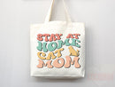 Cat Mom Tote Bag Gift For Cat Mom Animal Lover Tote Shopper Cat Lover Bag New Cat Mom Gift for Her Kitten Mom Tote Shopper Women's Tote Bag