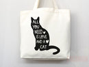 Cat Mom Tote Bag Gift For Cat Mom Animal Lover Tote Shopper Cat Lover Bag New Cat Mom Gift for Her Kitten Mom Tote Shopper Women's Tote Bag