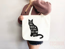 Cat Mom Tote Bag Gift For Cat Mom Animal Lover Tote Shopper Cat Lover Bag New Cat Mom Gift for Her Kitten Mom Tote Shopper Women's Tote Bag