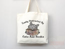 Cat Mom Tote Bag Book Lover Gift For Cat Mom Animal Lover Tote Shopper Cat Lover Bag New Cat Mom Gift for Her Kitten Mom Tote Women's Tote
