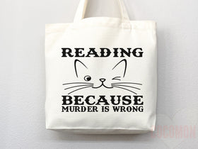 Cat Mom Tote Bag — Gift for Cat Lover (007)