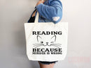 Cat Mom Tote Bag Book Lover Gift For Cat Mom Animal Lover Tote Shopper Cat Lover Bag New Cat Mom Gift for Her Kitten Mom Tote Women's Tote