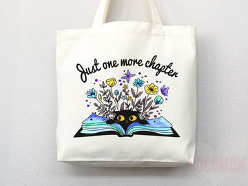 Cat Mom Tote Bag Book Lover Gift For Cat Mom Animal Lover Tote Shopper Cat Lover Bag New Cat Mom Gift for Her Kitten Mom Tote Women's Tote