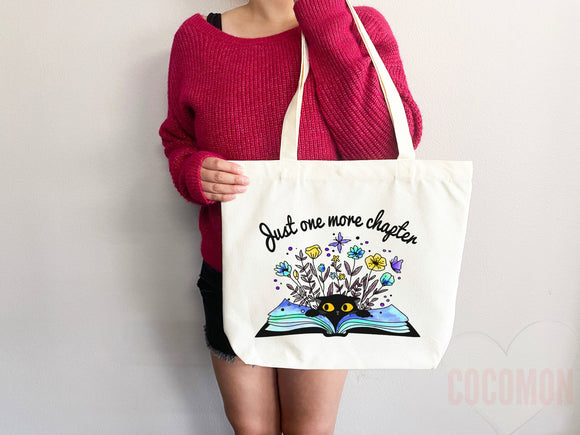 Cat Mom Tote Bag Book Lover Gift For Cat Mom Animal Lover Tote Shopper Cat Lover Bag New Cat Mom Gift for Her Kitten Mom Tote Women's Tote