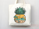 Beach Bag Pineapple Tote Bag Beach Tote Bag Pineapple Lover Gift Spring Tote Shopper Summer Tote Bag Eco Friendly Bag Reusable Grocery Bag