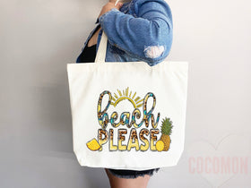 Beach Bag Pineapple Tote Bag Beach Tote Bag Pineapple Lover Gift Spring Tote Shopper Summer Tote Bag Eco Friendly Bag Reusable Grocery Bag