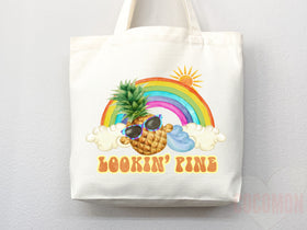 Pineapple Tote Bag — Pineapple Lover Gift (013)