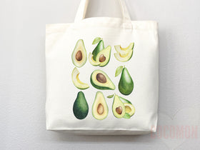 Avocado Tote Bag — Avocado Lover Gift (002)