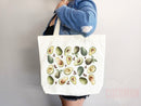 Cute Avocado Tote Bag Avocado Lover Gift Spring Tote Shopper Summer Bag Eco Friendly Bag Reusable Grocery Tote Cute Tote Farmers Market Bag