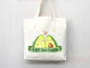 Cute Avocado Tote Bag Avocado Lover Gift Spring Tote Shopper Summer Bag Eco Friendly Bag Reusable Grocery Tote Cute Tote Farmers Market Bag