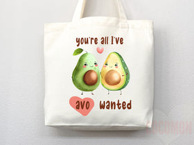 Avocado Tote Bag — Avocado Lover Gift (008)