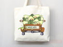 Cute Avocado Tote Bag Avocado Lover Gift Spring Tote Shopper Summer Bag Eco Friendly Bag Reusable Grocery Tote Cute Tote Farmers Market Bag