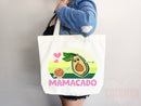 Cute Avocado Tote Bag Gift For Mom Tote Mom Gift Avocado Lover Gift Spring Tote Shopper Summer Bag Eco Friendly Bag Grocery Tote Cute Tote