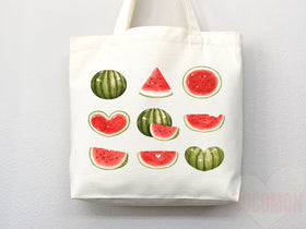 Watermelon Tote Bag — Watermelon Lover Gift (001)