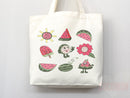 Watermelon Tote Bag Watermelon Lover Gift Spring Tote Shopper Summer Bag Eco Friendly Bag Reusable Grocery Tote Cute Tote Farmers Market Bag