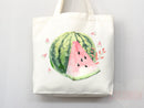 Watermelon Tote Bag Watermelon Lover Gift Spring Tote Shopper Summer Bag Eco Friendly Bag Reusable Grocery Tote Cute Tote Farmers Market Bag