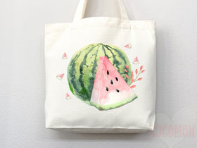 Watermelon Tote Bag — Watermelon Lover Gift (004)