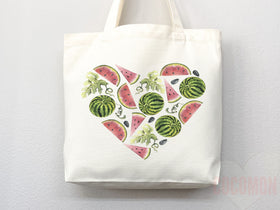 Watermelon Tote Bag — Watermelon Lover Gift (007)