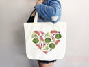 Watermelon Tote Bag Watermelon Lover Gift Spring Tote Shopper Summer Bag Eco Friendly Bag Reusable Grocery Tote Cute Tote Farmers Market Bag