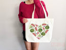 Watermelon Tote Bag Watermelon Lover Gift Spring Tote Shopper Summer Bag Eco Friendly Bag Reusable Grocery Tote Cute Tote Farmers Market Bag