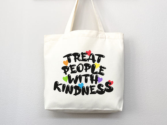 Kindness Tote Bag Canvas Womens Tote For Her Cute Tote Bag Reusable Bag Grocery Tote Shopper Aesthetic Tote Everyday Tote Eco Friendly Bag