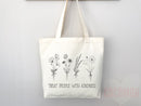Kindness Tote Bag Canvas Womens Tote For Her Cute Tote Bag Reusable Bag Grocery Tote Shopper Aesthetic Tote Everyday Tote Eco Friendly Bag