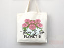 Create A Kinder Planet Tote Bag Canvas Women Tote For Her Cute Tote Bag Reusable Bag Grocery Tote Shopper Everyday Tote Bag Eco Friendly Bag