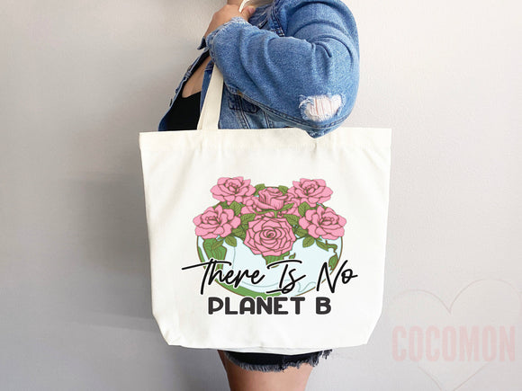 Create A Kinder Planet Tote Bag Canvas Women Tote For Her Cute Tote Bag Reusable Bag Grocery Tote Shopper Everyday Tote Bag Eco Friendly Bag
