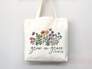 Faith Tote Bag Christian Tote Bag Canvas Gift Religious Gift Scripture Gift Bible Verse Christian Girl Gift Church Gift School Tote Shopper