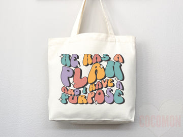 Faith Tote Bag Christian Tote Bag Canvas Gift Religious Gift Scripture Gift Bible Verse Christian Girl Gift Church Gift School Tote Shopper