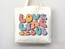 Faith Tote Bag Christian Tote Bag Canvas Gift Religious Gift Scripture Gift Bible Verse Christian Girl Gift Church Gift School Tote Shopper