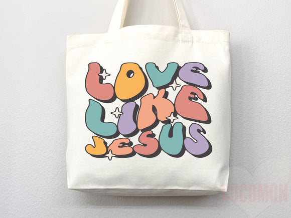 Faith Tote Bag Christian Tote Bag Canvas Gift Religious Gift Scripture Gift Bible Verse Christian Girl Gift Church Gift School Tote Shopper