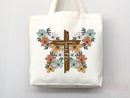 Faith Tote Bag Christian Tote Bag Canvas Gift Religious Gift Scripture Gift Bible Verse Christian Girl Gift Church Gift School Tote Shopper