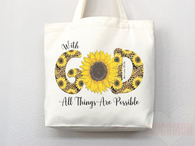 Christian Faith Tote Bag — Personalized Gift (027)