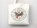 Faith Tote Bag Christian Tote Bag Canvas Gift Religious Gift Scripture Gift Bible Verse Christian Girl Gift Church Gift School Tote Shopper
