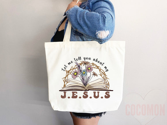 Faith Tote Bag Christian Tote Bag Canvas Gift Religious Gift Scripture Gift Bible Verse Christian Girl Gift Church Gift School Tote Shopper