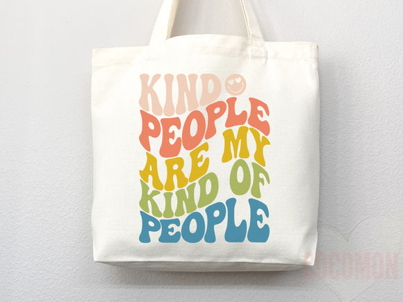 Kindness Tote Bag Canvas Womens Tote For Her Cute Tote Bag Reusable Bag Grocery Tote Shopper Aesthetic Tote Everyday Tote Eco Friendly Bag